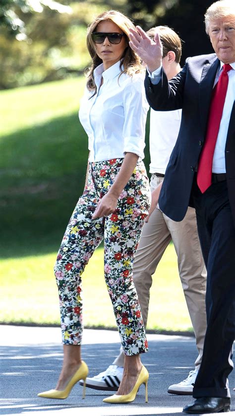 melania trump sports outfit